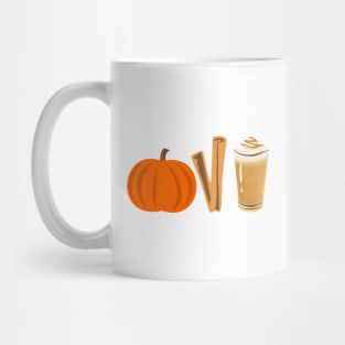 Halloween Pumpkin Spice Latte Mug